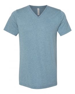 BELLA + CANVAS-Unisex Triblend V-Neck Short Sleeve Tee-3415